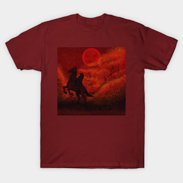 The Horseman T-Shirt by MondoDellamorto